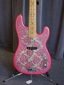 Pink Paisley Precision Bass