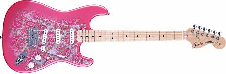 Pink Paisley Stratocaster